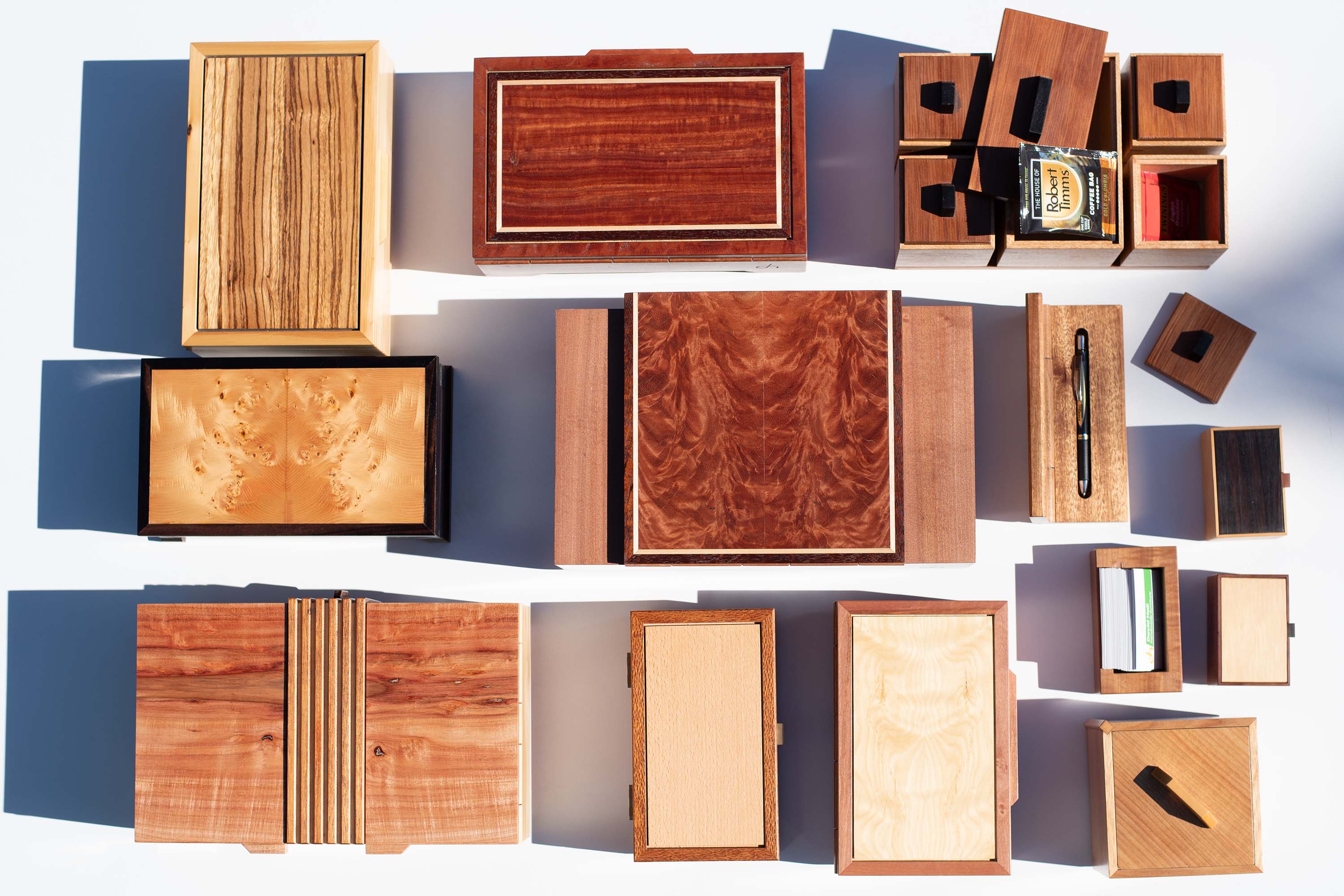 David Hall Woodworking, Hand Crafted Boxes